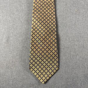 Brooks Brothers Silk Tie Diamond Lattice Pattern